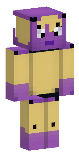 A cute, Pikachu-like character wrapped tightly in a purple hooded blanket. Only its… Скин Майнкрафт: A cute, Pikachu-like character wrapped tightly in a purple hooded blanket. Only its…