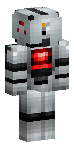A digital rendering of a Minecraft-style character, viewed from the… Скин Майнкрафт: A digital rendering of a Minecraft-style character, viewed from the…