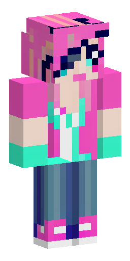 A full-body pixel art character character concept for Minecraft skin, retro 1980s street… Скин Майнкрафт: A full-body pixel art character character concept for Minecraft skin, retro 1980s street…