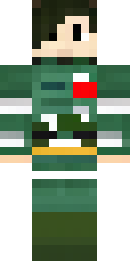 A guy. Dark green military uniform. No hat. Brown voluminous hair.… Скин Майнкрафт: A guy. Dark green military uniform. No hat. Brown voluminous hair.…