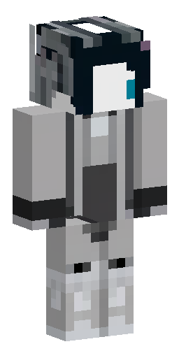 A high-quality 3D render of a Minecraft character, full body view. The character is a… Скин Майнкрафт: A high-quality 3D render of a Minecraft character, full body view. The character is a…