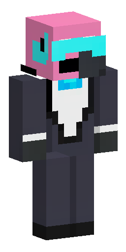 A Minecraft 3D render close-up avatar for a YouTube gaming channel. The character has a… Скин Майнкрафт: A Minecraft 3D render close-up avatar for a YouTube gaming channel. The character has a…