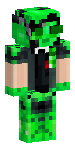 Агент Крипер! . 🤫💚 Скин Майнкрафт: Агент Крипер! . 🤫💚
