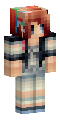 Cool skin with details accesouries Скин Майнкрафт: Cool skin with details accesouries