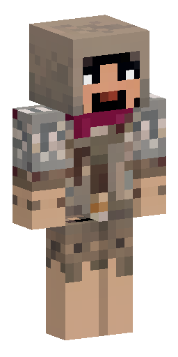 Create a detailed Minecraft character skin based on the attached reference image: a… Скин Майнкрафт: Create a detailed Minecraft character skin based on the attached reference image: a…