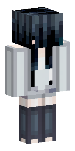 Create a Minecraft 64×64 skin texture in a clean pixel-art style. The character is a… Скин Майнкрафт: Create a Minecraft 64×64 skin texture in a clean pixel-art style. The character is a…