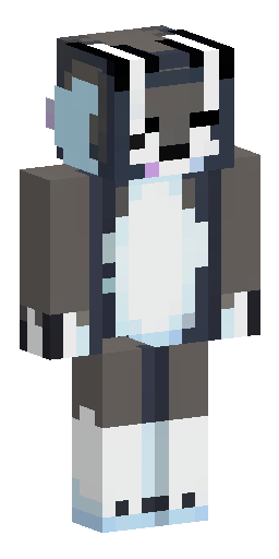 Create a Minecraft Java Edition character skin based on this furry persona reference.… Скин Майнкрафт: Create a Minecraft Java Edition character skin based on this furry persona reference.…