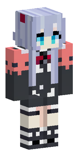 Create a Minecraft skin texture of Kurumi Tokisaki from Date A Live. IMPORTANT:. - This… Скин Майнкрафт: Create a Minecraft skin texture of Kurumi Tokisaki from Date A Live. IMPORTANT:. - This…