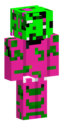 create a red minecraft skin for pvp, and have a creeper logo on the… Скин Майнкрафт: create a red minecraft skin for pvp, and have a creeper logo on the…