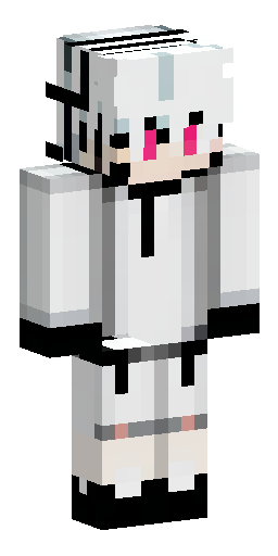 Create a stylish anime-inspired Minecraft skin, NOT a realistic image. White anime boy… Скин Майнкрафт: Create a stylish anime-inspired Minecraft skin, NOT a realistic image. White anime boy…
