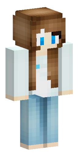 Create a valid Minecraft Java Edition skin, 64×64 PNG, Alex model. Light-skinned girl… Скин Майнкрафт: Create a valid Minecraft Java Edition skin, 64×64 PNG, Alex model. Light-skinned girl…