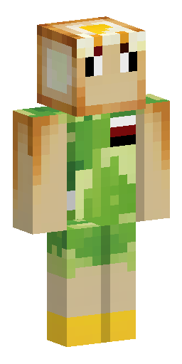 Crouton is a humanoid creature whose entire appearance is created f… Скин Майнкрафт: Crouton is a humanoid creature whose entire appearance is created f…