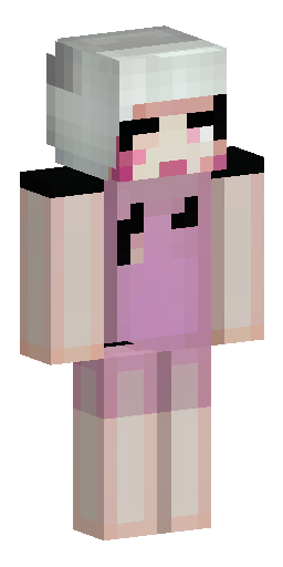 cute silly, detalisied white skin Скин Майнкрафт: cute silly, detalisied white skin