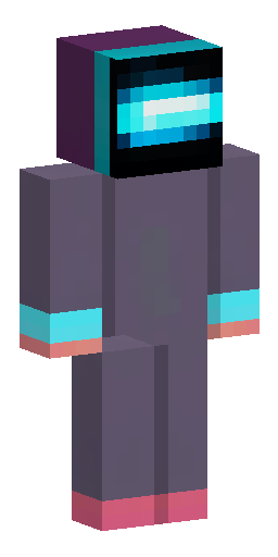 Cyberpunk Minecraft skin, mysterious guy with a glowing tech mask c… Скин Майнкрафт: Cyberpunk Minecraft skin, mysterious guy with a glowing tech mask c…