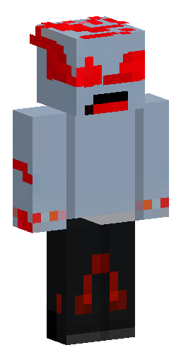 dark and spooky horror-themed Minecraft skin. The main colors are b… Скин Майнкрафт: dark and spooky horror-themed Minecraft skin. The main colors are b…
