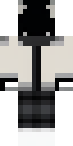 Dark. White eye. Warm jacket with hood. Скин Майнкрафт: Dark. White eye. Warm jacket with hood.