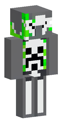 grim warrior with glow Скин Майнкрафт: grim warrior with glow