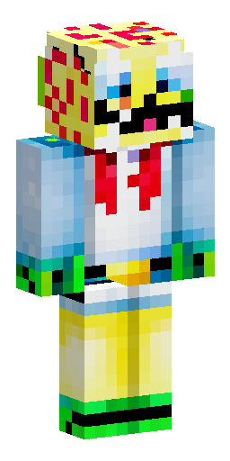 Скин Майнкрафт: Губка боб