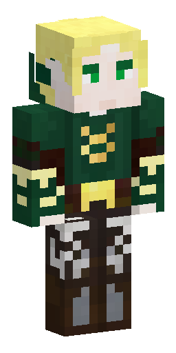 HD Minecraft skin, male elf, medieval dark fantasy style, light blo… Скин Майнкрафт: HD Minecraft skin, male elf, medieval dark fantasy style, light blo…
