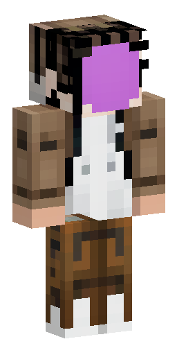 Male minecraft skin, y2k aesthetic, split dyed hair half black half white, detailed… Скин Майнкрафт: Male minecraft skin, y2k aesthetic, split dyed hair half black half white, detailed…
