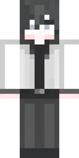 Скин Майнкрафт: Minecraft 64x64 anime skin, dark manhwa style, inspired by post-apo…