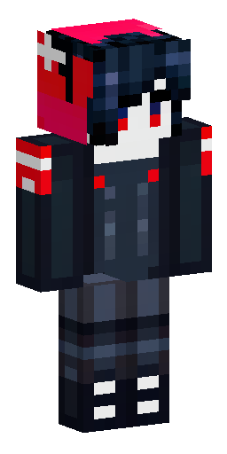 Minecraft 64x64 skin, cute femboy boy with fluffy hair and black cat ears. Black stylish… Скин Майнкрафт: Minecraft 64x64 skin, cute femboy boy with fluffy hair and black cat ears. Black stylish…