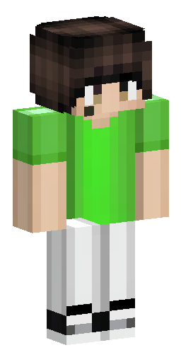 Minecraft character similar to the reference, with a larger and more detailed stylish… Скин Майнкрафт: Minecraft character similar to the reference, with a larger and more detailed stylish…