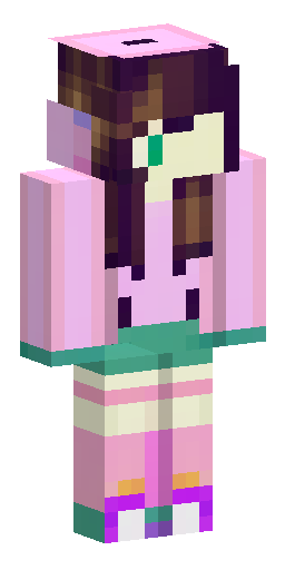 Minecraft girl skin, pixel art style, 64x64 resolution texture layout, cute anime girl… Скин Майнкрафт: Minecraft girl skin, pixel art style, 64x64 resolution texture layout, cute anime girl…