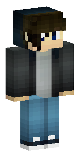 Minecraft player skin, realistic style. Male character. Dark straig… Скин Майнкрафт: Minecraft player skin, realistic style. Male character. Dark straig…