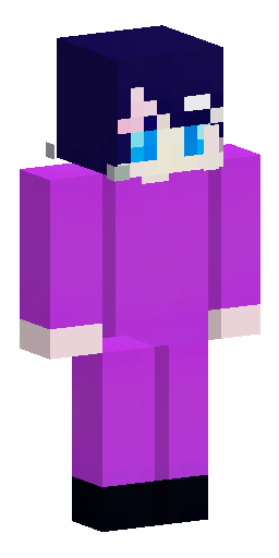 Minecraft skin, 64x64, 2d pixel art. Character with a blue sweater, pale white skin, big… Скин Майнкрафт: Minecraft skin, 64x64, 2d pixel art. Character with a blue sweater, pale white skin, big…