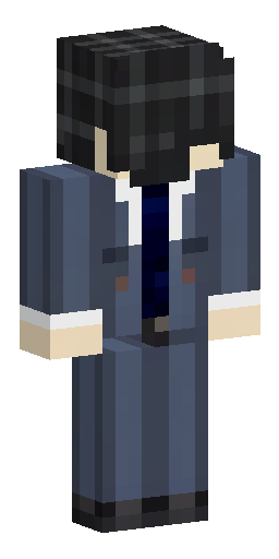 Minecraft skin, 64x64, detailed shading. A handsome korean attorney… Скин Майнкрафт: Minecraft skin, 64x64, detailed shading. A handsome korean attorney…