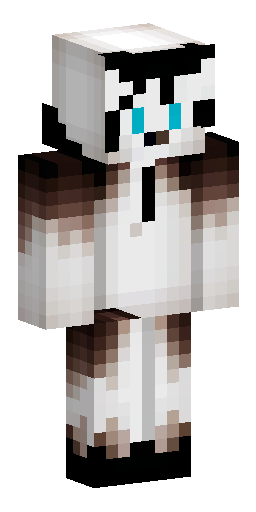 Minecraft skin 64x64, humanoid white cat boy, fluffy white fur, cute simple black dot… Скин Майнкрафт: Minecraft skin 64x64, humanoid white cat boy, fluffy white fur, cute simple black dot…