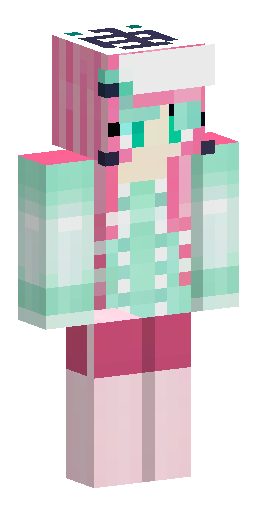 Minecraft skin, 64x64 pixel texture, flat skin layout template, yami kawaii style, chibi… Скин Майнкрафт: Minecraft skin, 64x64 pixel texture, flat skin layout template, yami kawaii style, chibi…