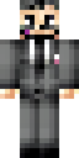 Скин Майнкрафт: Minecraft skin. A young man wearing an elegant dark gray or black b…