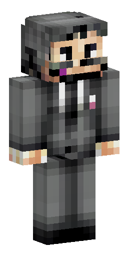 Minecraft skin. A young man wearing an elegant dark gray or black b… Скин Майнкрафт: Minecraft skin. A young man wearing an elegant dark gray or black b…