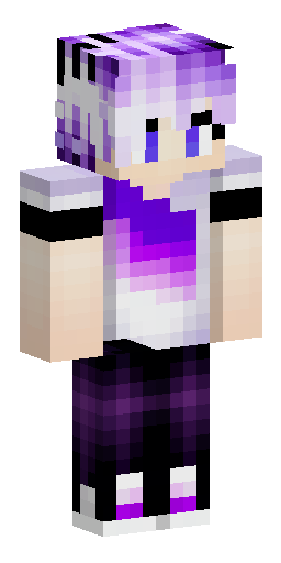 Minecraft skin, anime boy, fluffy short light gray hair, vibrant purple eyes. Wearing a… Скин Майнкрафт: Minecraft skin, anime boy, fluffy short light gray hair, vibrant purple eyes. Wearing a…