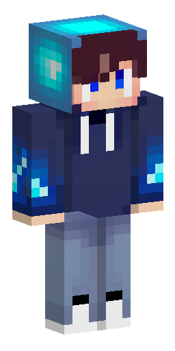 Minecraft skin, boy in a dark blue galaxy hoodie with a hood up, gl… Скин Майнкрафт: Minecraft skin, boy in a dark blue galaxy hoodie with a hood up, gl…