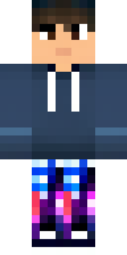 Minecraft skin character, front and back view, male, aesthetic night sky theme. Wearing… Скин Майнкрафт: Minecraft skin character, front and back view, male, aesthetic night sky theme. Wearing…