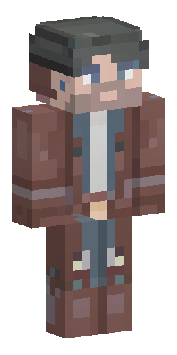 Minecraft skin concept art, male mage engineer. Steampunk meets mag… Скин Майнкрафт: Minecraft skin concept art, male mage engineer. Steampunk meets mag…