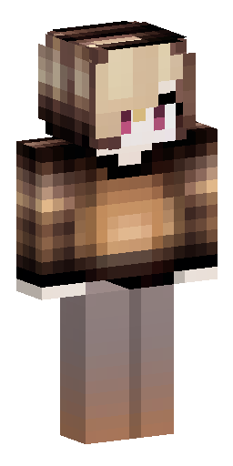 Minecraft skin, cute chibi style, dark brown aesthetic. Fluffy short dark brown hair… Скин Майнкрафт: Minecraft skin, cute chibi style, dark brown aesthetic. Fluffy short dark brown hair…