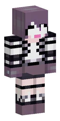 Minecraft skin, cute girl, short black wolf cut hair, soft brown eyes, rosy blush.… Скин Майнкрафт: Minecraft skin, cute girl, short black wolf cut hair, soft brown eyes, rosy blush.…