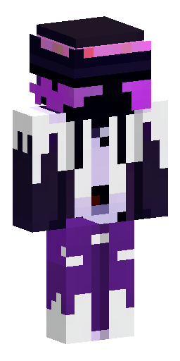 Minecraft skin, dark shadow cowboy, completely black face, glowing bright purple eyes… Скин Майнкрафт: Minecraft skin, dark shadow cowboy, completely black face, glowing bright purple eyes…