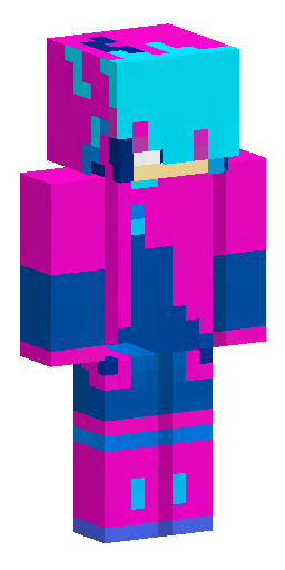 Minecraft skin, Deltarune style pixel art character, blue skin tone, messy spiky dark… Скин Майнкрафт: Minecraft skin, Deltarune style pixel art character, blue skin tone, messy spiky dark…