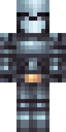 Minecraft skin design. Dark knight in massive, forged armor made of darkened steel. The… Скин Майнкрафт: Minecraft skin design. Dark knight in massive, forged armor made of darkened steel. The…