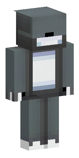 minecraft skin, front view template, hybrid of a beaver and an enderman. Beaver's body… Скин Майнкрафт: minecraft skin, front view template, hybrid of a beaver and an enderman. Beaver's body…