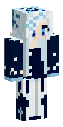 Minecraft skin, girl EliaDark, New Year theme, snow queen. Full bod… Скин Майнкрафт: Minecraft skin, girl EliaDark, New Year theme, snow queen. Full bod…
