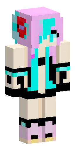 Minecraft skin, Hatsune Miku, anime cyborg girl, giant long twin ta… Скин Майнкрафт: Minecraft skin, Hatsune Miku, anime cyborg girl, giant long twin ta…