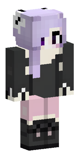 Minecraft skin of a fantasy female character with a mysterious dark… Скин Майнкрафт: Minecraft skin of a fantasy female character with a mysterious dark…