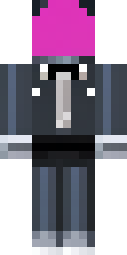 Скин Майнкрафт: Minecraft skin of a humanoid seal character. The head is a realisti…