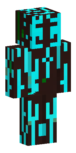 Minecraft skin of a sinister forest leshy, covered in moss, grass, vines, flowers and… Скин Майнкрафт: Minecraft skin of a sinister forest leshy, covered in moss, grass, vines, flowers and…
